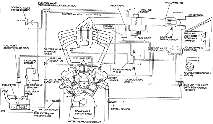 Vacuum Hose Routing Diagram